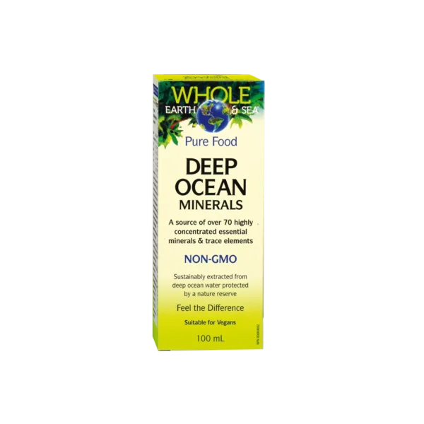 Дълбоководни морски минерали 3200 mg /Whole earth & sea/