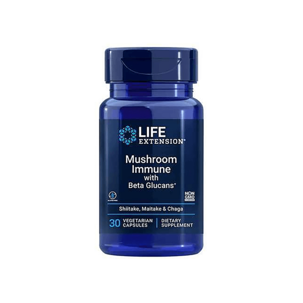 Mushroom Immune with Beta Glucans x 30 V капсули