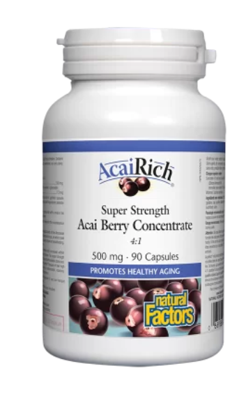 AcaiRich® Acai Berry Concentrate 4:1/ Акай 500 mg x 90 капсули от Vita Yana