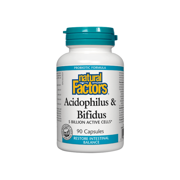 Acidophilus & Bifidus 5 Billion Active Cells Ацидофилус бифидус
