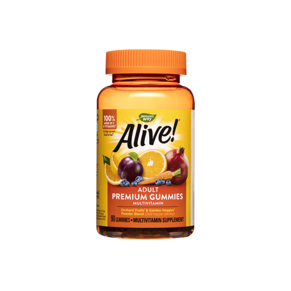 Alive! Adult Premium Gummies Multivitamin Алайв! Премиум мултивитамини за възрастни 90 желирани таблетки от Vita Yana