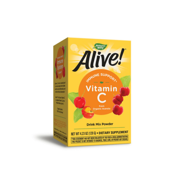 Alive! Fruit Source Vitamin C / Алайв! Витамин С от плодове (пудра) 120 g от Vita Yana