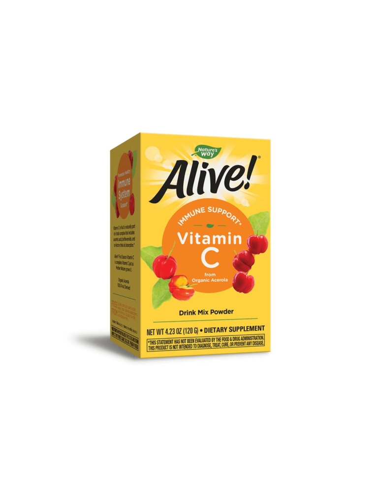 Alive! Fruit Source Vitamin C / Алайв! Витамин С от плодове (пудра) 120 g от Vita Yana