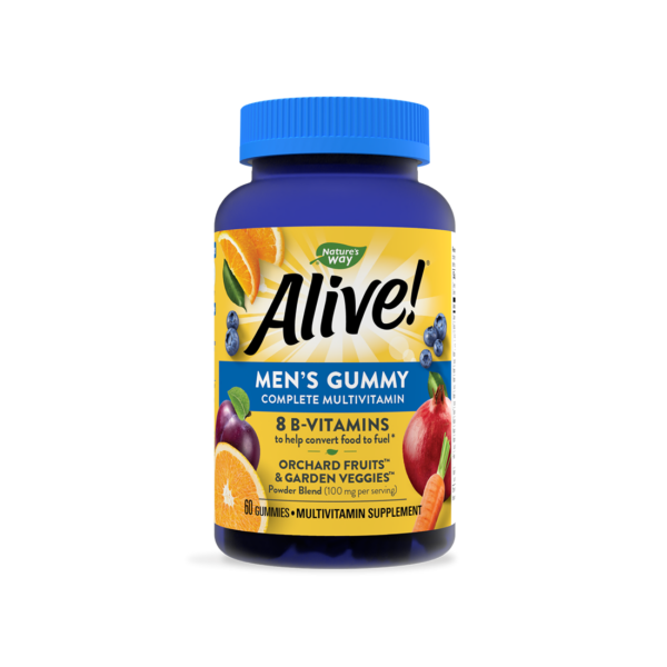 Alive! Men’s Gummy Complete Multivitamin Алайв! Мултивитамини за мъже 60 желирани таблетки от Vita Yana