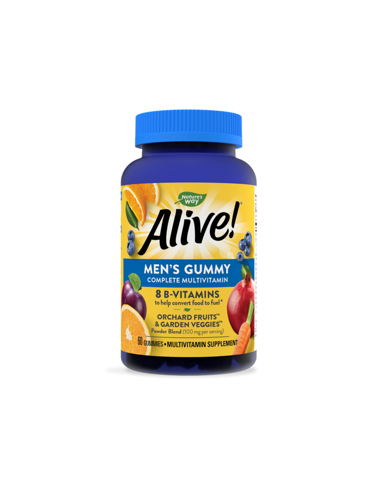 Alive! Men’s Gummy Complete Multivitamin Алайв! Мултивитамини за мъже 60 желирани таблетки от Vita Yana