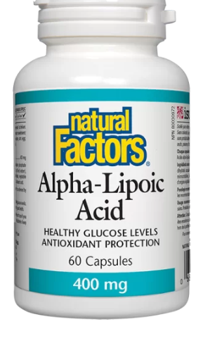 Alpha-Lipoic Acid/ Алфа-липоева киселина 400 mg x 60 капсули от Vita Yana