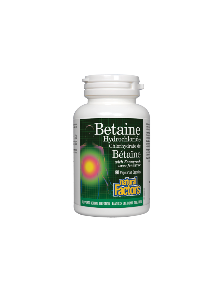 Betaine Hydrochloride/ Бетаин Хидрохлорид 500 mg x 90 капсули от Vita Yana