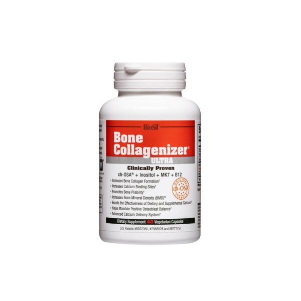 BioSil Bone Collagenizer Ultra Биосил Бон Колагенизър Ултра 40 капсули от Vita Yana