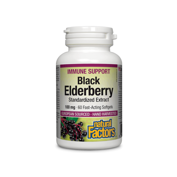 Black Elderberry Standardized Extract Черен бъз /Стандартизиран екстракт/ 100 mg