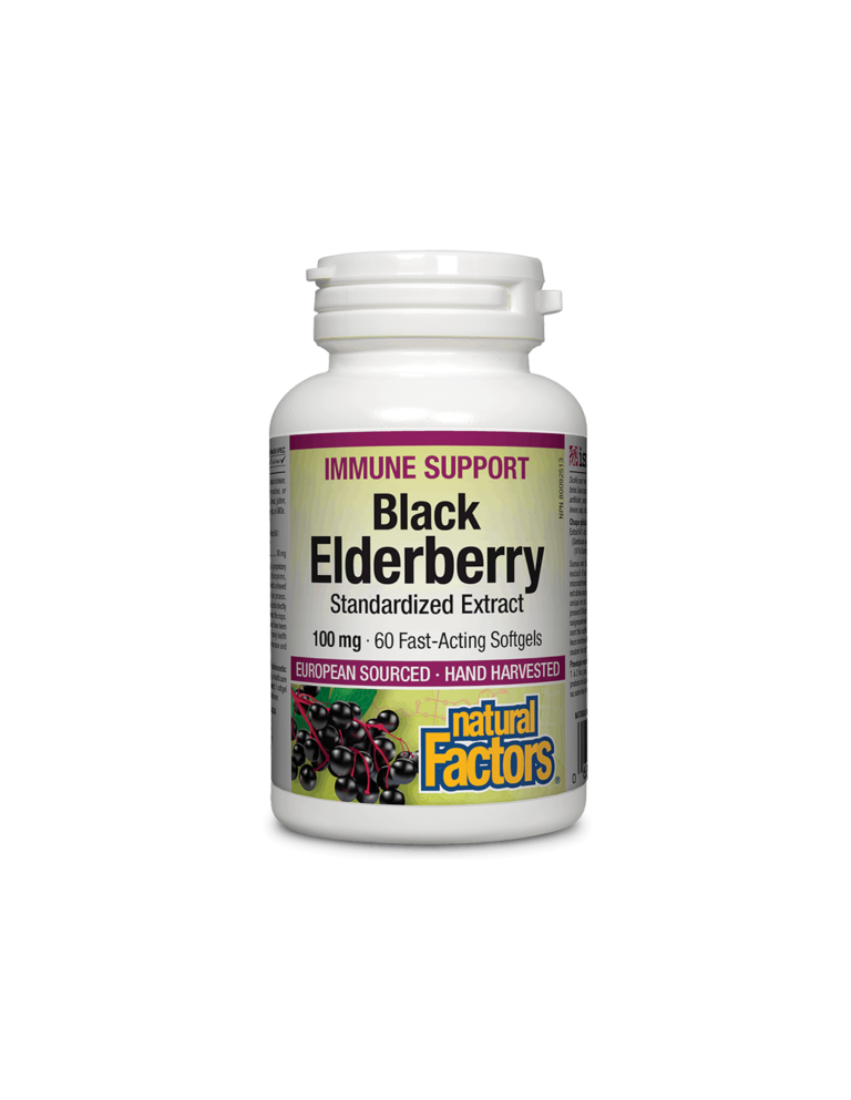Black Elderberry Standardized Extract Черен бъз /Стандартизиран екстракт/ 100 mg