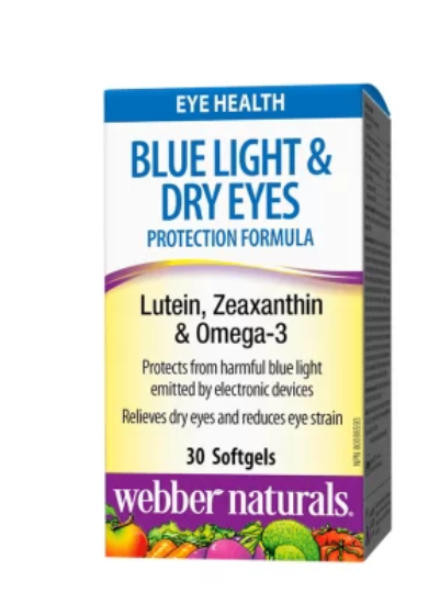 Blue Light & Dry Eyes Protection Formula / Формула в подкрепа на зрението с Лутеин