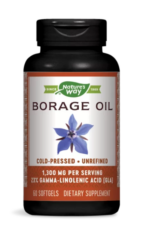 Borage Oil 23% GLA/ Пореч масло 1300 mg х 60 капсули от Vita Yana