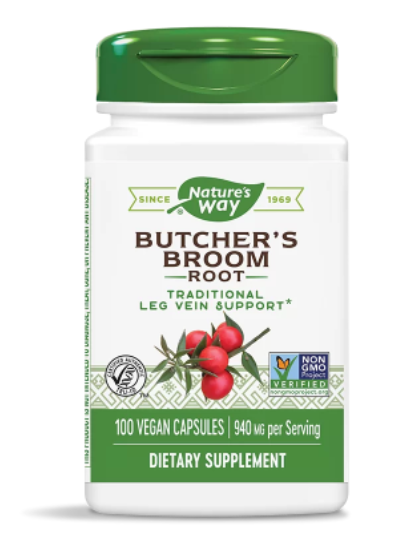 Butcher`s Broom Root Бодлив залист (корен) / Рускус 470 mg x 100 капсули от Vita Yana