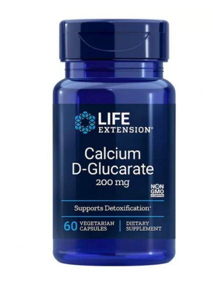 Calcium D-Glucarate / Калциев Д-глюкарат 200 mg