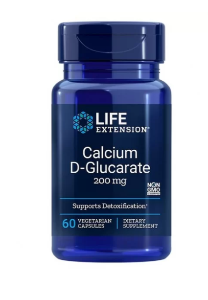 Calcium D-Glucarate / Калциев Д-глюкарат 200 mg