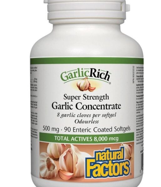 Чесън Супер Концентрат 500 mg x 90 софтгел капсули от Vita Yana