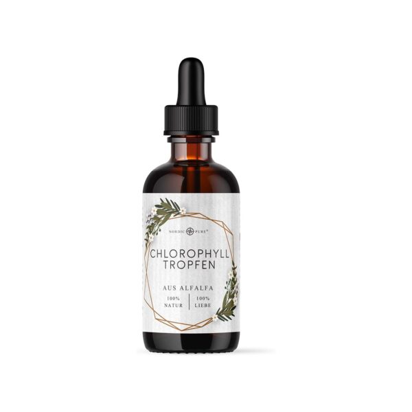 Chlorophyll Tropfen Aus Alfalfa Хлорофил от люцерна (капки) 100 ml от Vita Yana