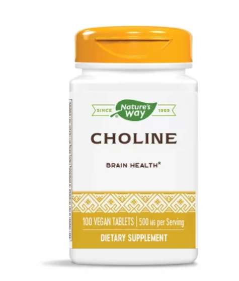 Choline Холин 500 mg х 100 таблетки от Vita Yana