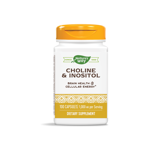 Choline & Inositol/ Холин-Инозитол 500 mg х 100 капсули от Vita Yana