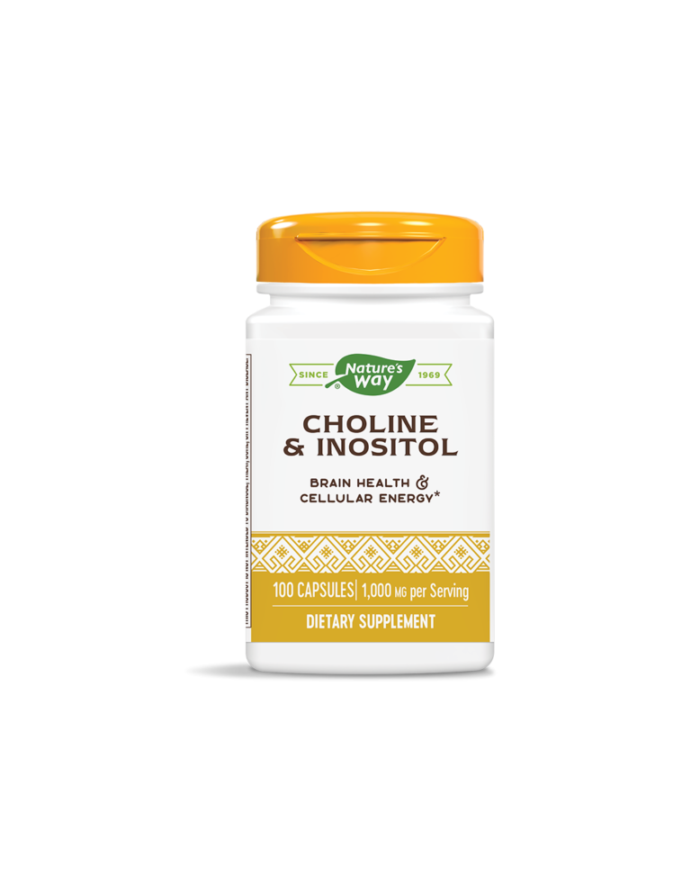 Choline & Inositol/ Холин-Инозитол 500 mg х 100 капсули от Vita Yana