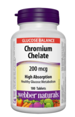 Chromium Chelate / Хром (Хелат) 200 µg