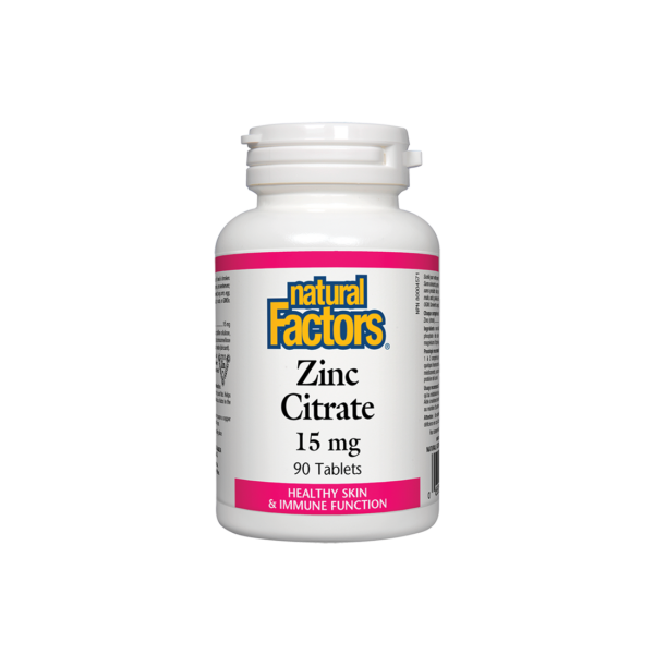 Цинк (цитрат) 15 mg