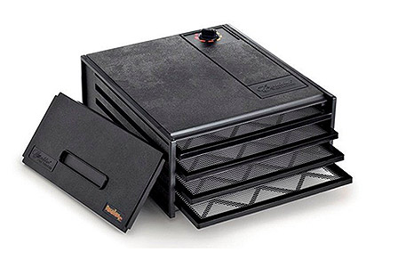 Excalibur 4400 - дехидратор с 4 тавички без таймер (черен) от Vita Yana