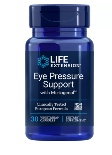 Eye Pressure Support with Mirtogenol® /здраве за очите/