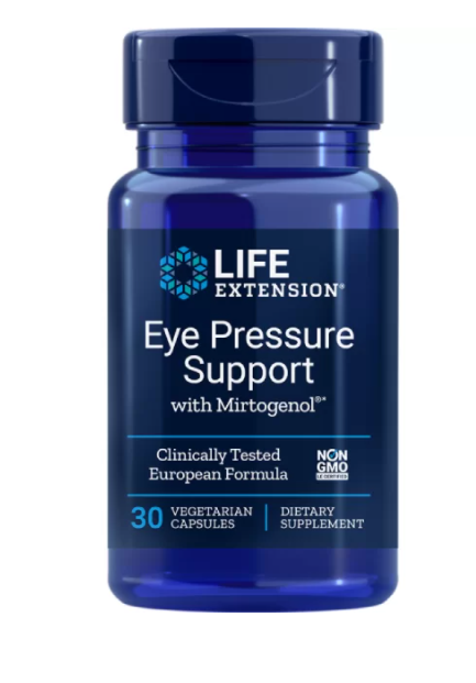Eye Pressure Support with Mirtogenol® /здраве за очите/
