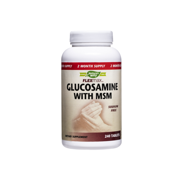 Flexmax™ Glucosamine with MSM/ Глюкозамин Сулфат & MСM 925 mg x 240 таблетки от Vita Yana