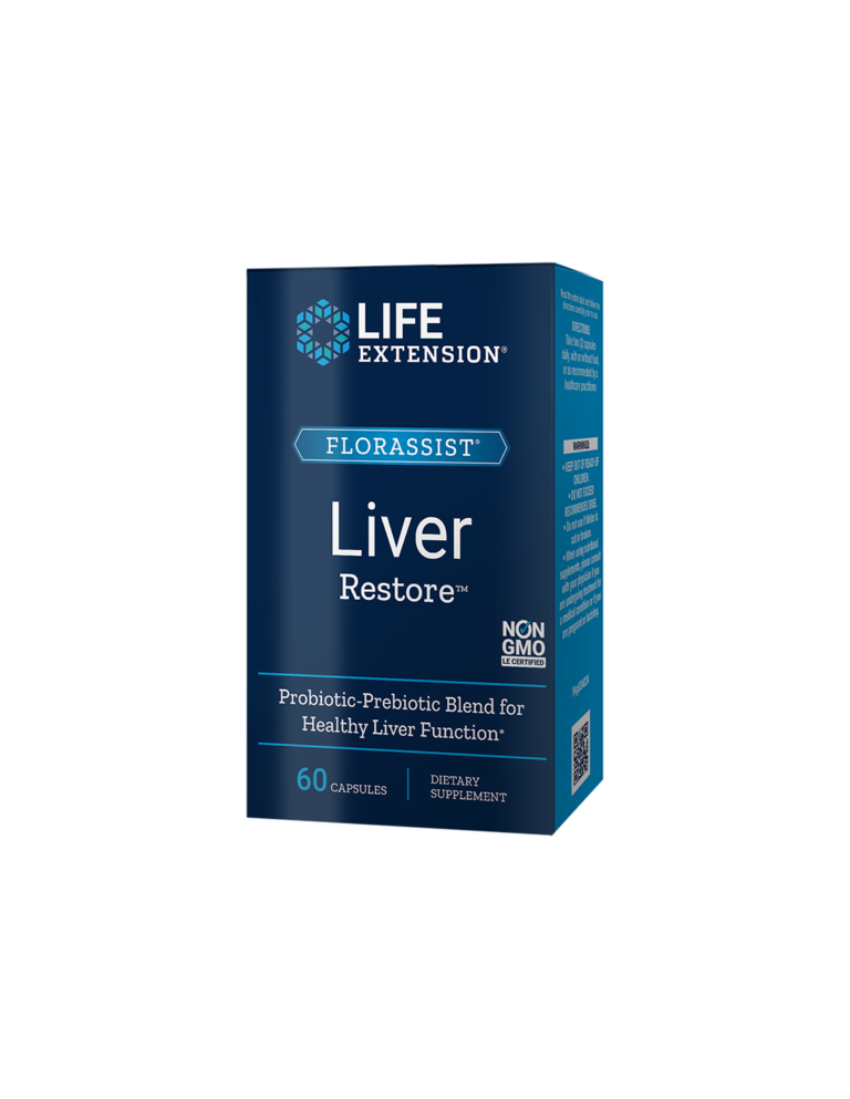 Florassist® Liver Restore/ Пробиотик в подкрепа на черния дроб х 60 капсули от Vita Yana