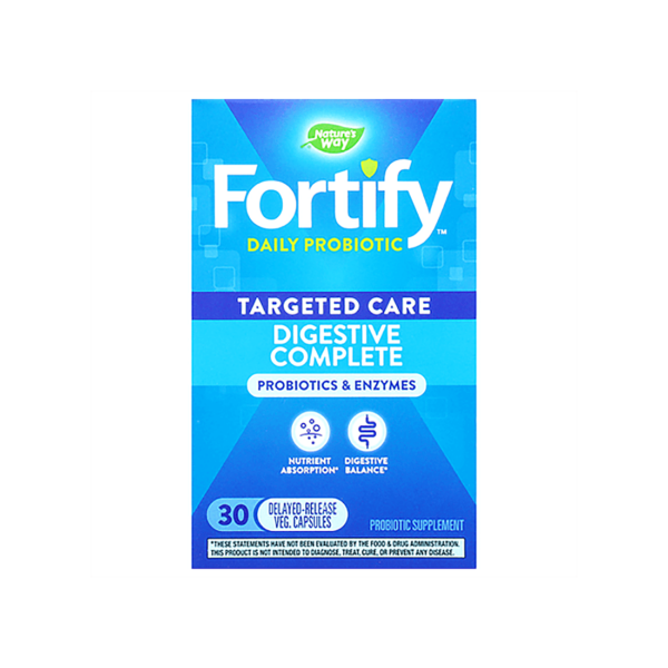 Fоrtify™ Dual Actiоn Digestive Cоmplete /Пробиотик 20 млрд. aктивни пробиотици + eнзими/ от Vita Yana