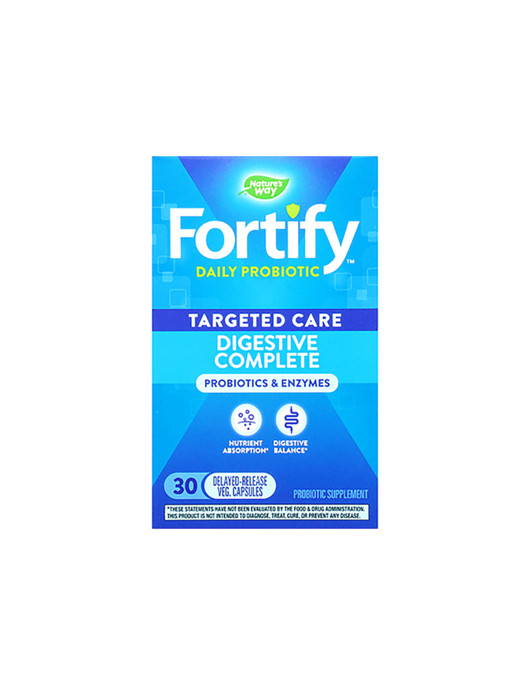 Fоrtify™ Dual Actiоn Digestive Cоmplete /Пробиотик 20 млрд. aктивни пробиотици + eнзими/ от Vita Yana