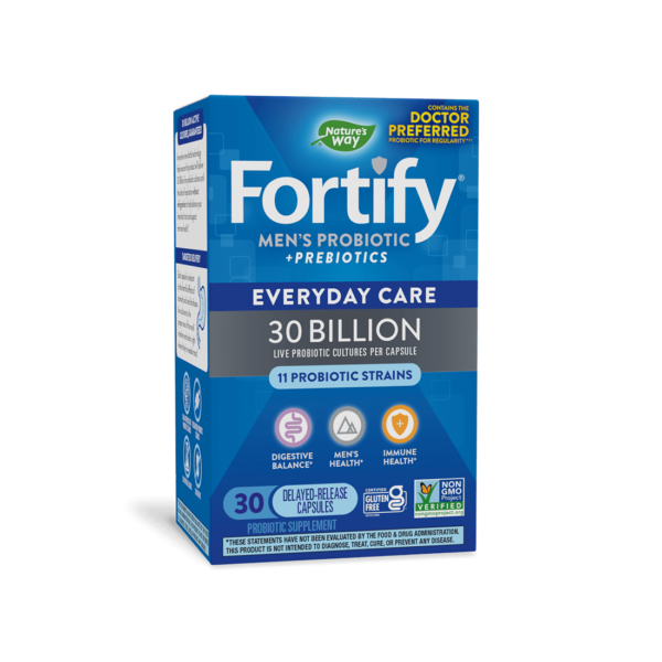 Fortify Men’s Probiotic + Prebiotic 30 billion Фортифай Пробиотик за мъже