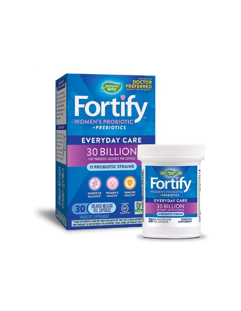 Fortify™ Womens Probiotic+ Prebiotics Пробиотик за жени 30 милиарда активни пробиотици