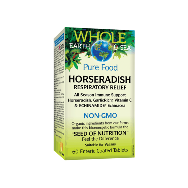 Horseradish Respiratory Relief Whole Earth & Sea®/ Хрян Комплекс х 60 таблетки от Vita Yana