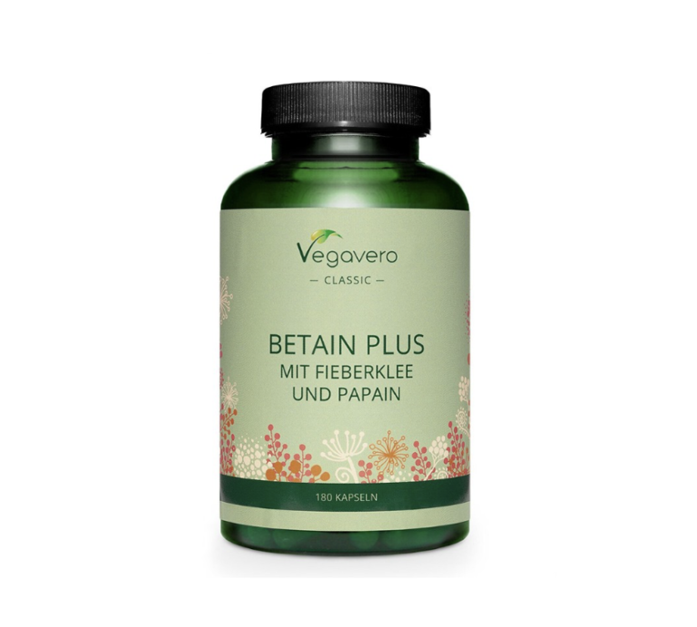 Храносмилане Бетаин хидрохлорид+Горчивче+Папаин от Vita Yana