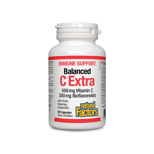 Immune Support Balanced C Extra Витамин С (500 mg) и биофлавоноиди (350 mg) 90 капсули от Vita Yana