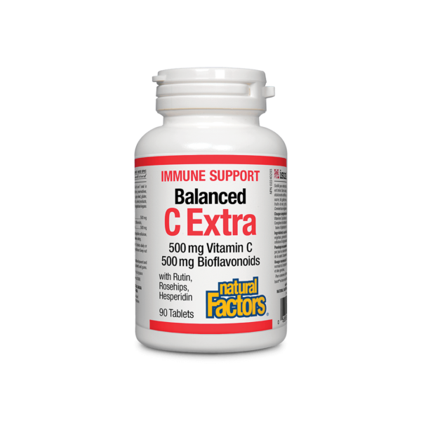 Immune Support Balanced C Extra Витамин С (500 mg) и биофлавоноиди (500 mg) 90 таблетки от Vita Yana