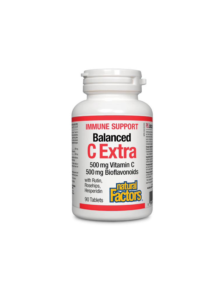 Immune Support Balanced C Extra Витамин С (500 mg) и биофлавоноиди (500 mg) 90 таблетки от Vita Yana