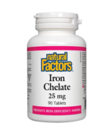 Iron Chelate/ Желязо (хелат) 25 mg x 90 таблетки от Vita Yana