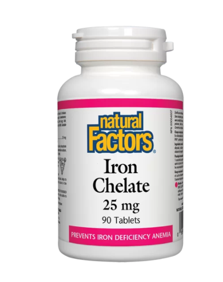 Iron Chelate/ Желязо (хелат) 25 mg x 90 таблетки от Vita Yana