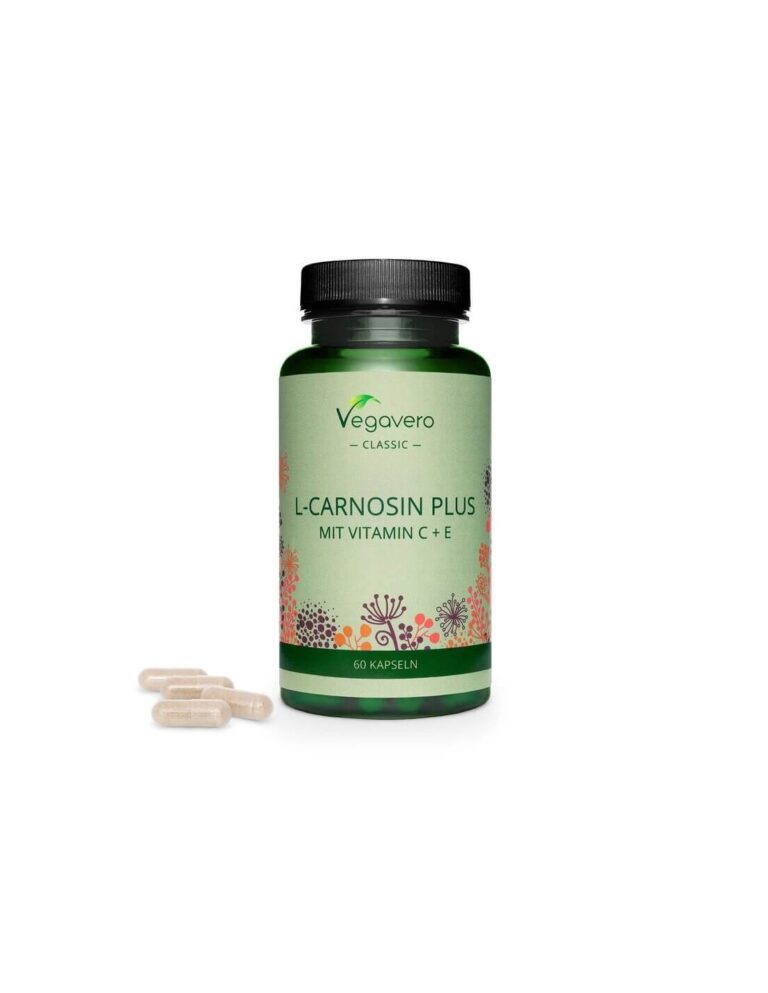 L-Carnosin plus mit Vitamin C+E Л-Карнозин Плюс Витамин С+Е 60 капсули