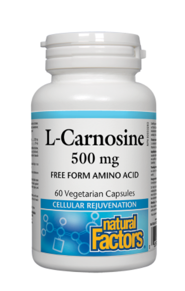 L-Carnosine/ Л-Карнозин 500 mg х 60 капсули от Vita Yana
