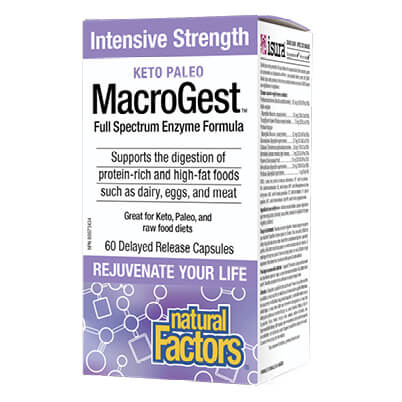 MacroGest™ Keto Paleo Full Spectrum ензимна формула 206 mg от Vita Yana