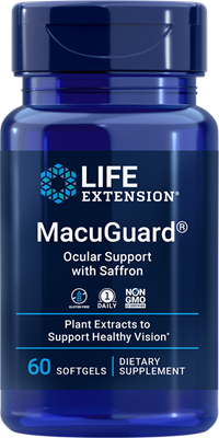 MacuGuard® Ocular Support with Saffron x 60 софтгел капсули от Vita Yana