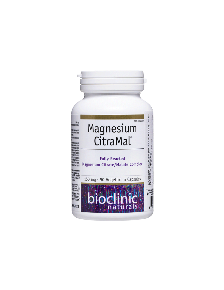 Magnesium CitraMal™/ Магнезий (цитрат и малат) 150 mg x 90 капсули от Vita Yana