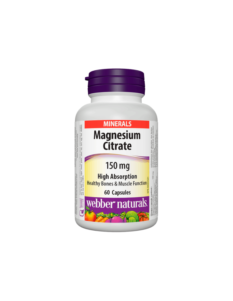 Magnesium Citrate Магнезий цитрат /С висока абсорбция/ 150 mg