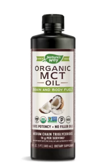 MCT Oil Organic / Средноверижни триглицериди от кокосово масло x 480 ml от Vita Yana