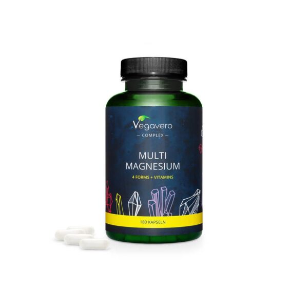 Multi Magnesium Мулти магнезий с витамини В2 и В6 180 капсули от Vita Yana